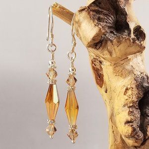 Swarovski & Sterling Silver Earrings